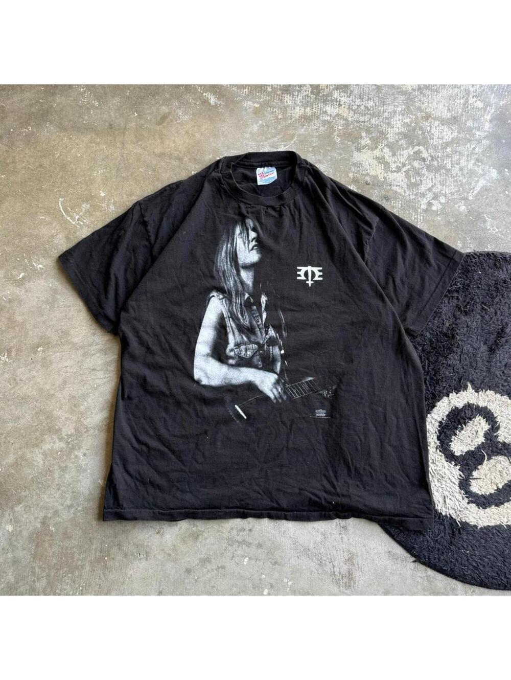 Vintage 90s Melissa Etheridge Hanes Ultraweight Concert Band Tee